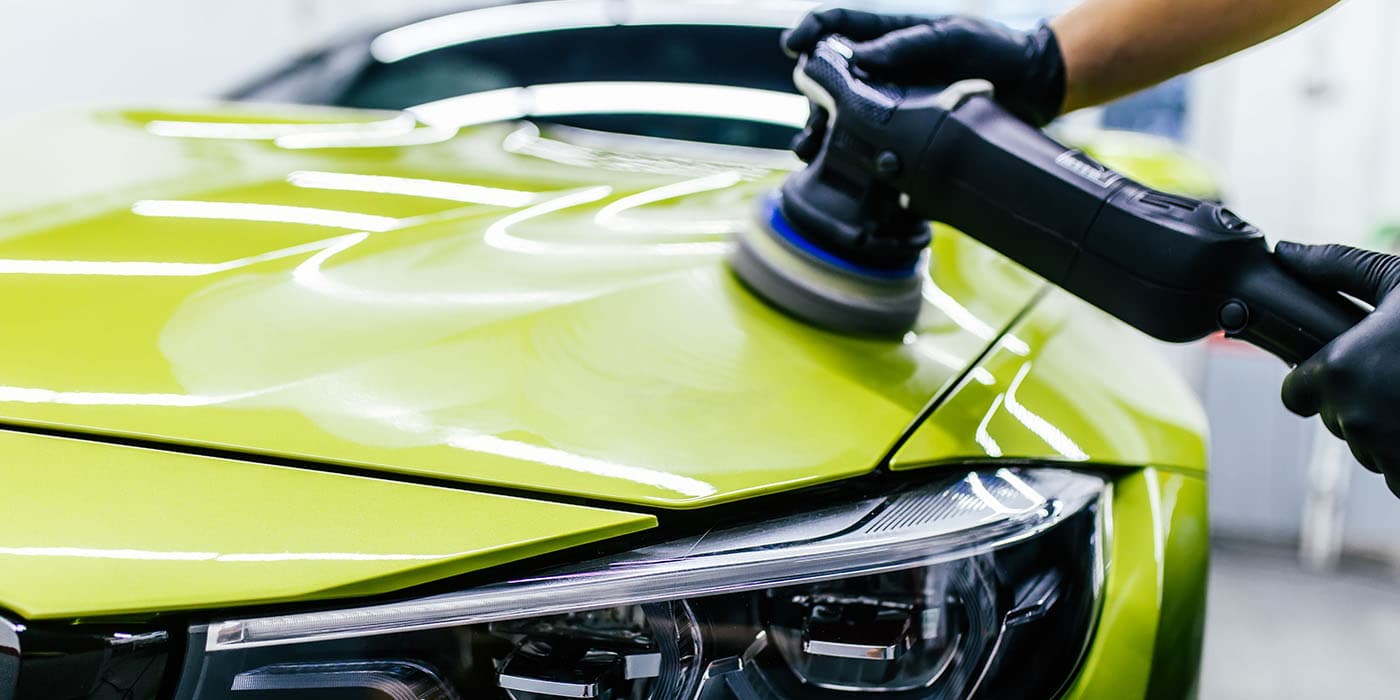 Paint correction and ceramic coating service